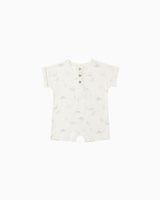 Short Sleeve One-Piece || Dinosaur by Quincy Mae