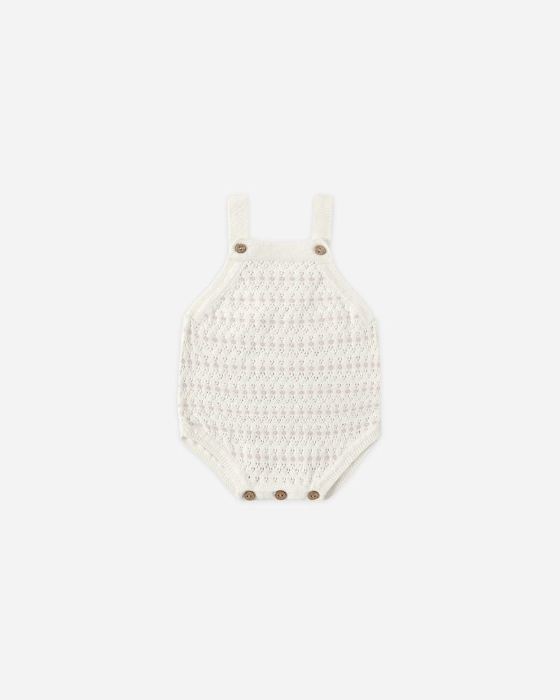 Tatum Romper || Ivory by Quincy Mae