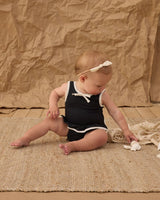 Skirted One-Piece || Black by Rylee + Cru