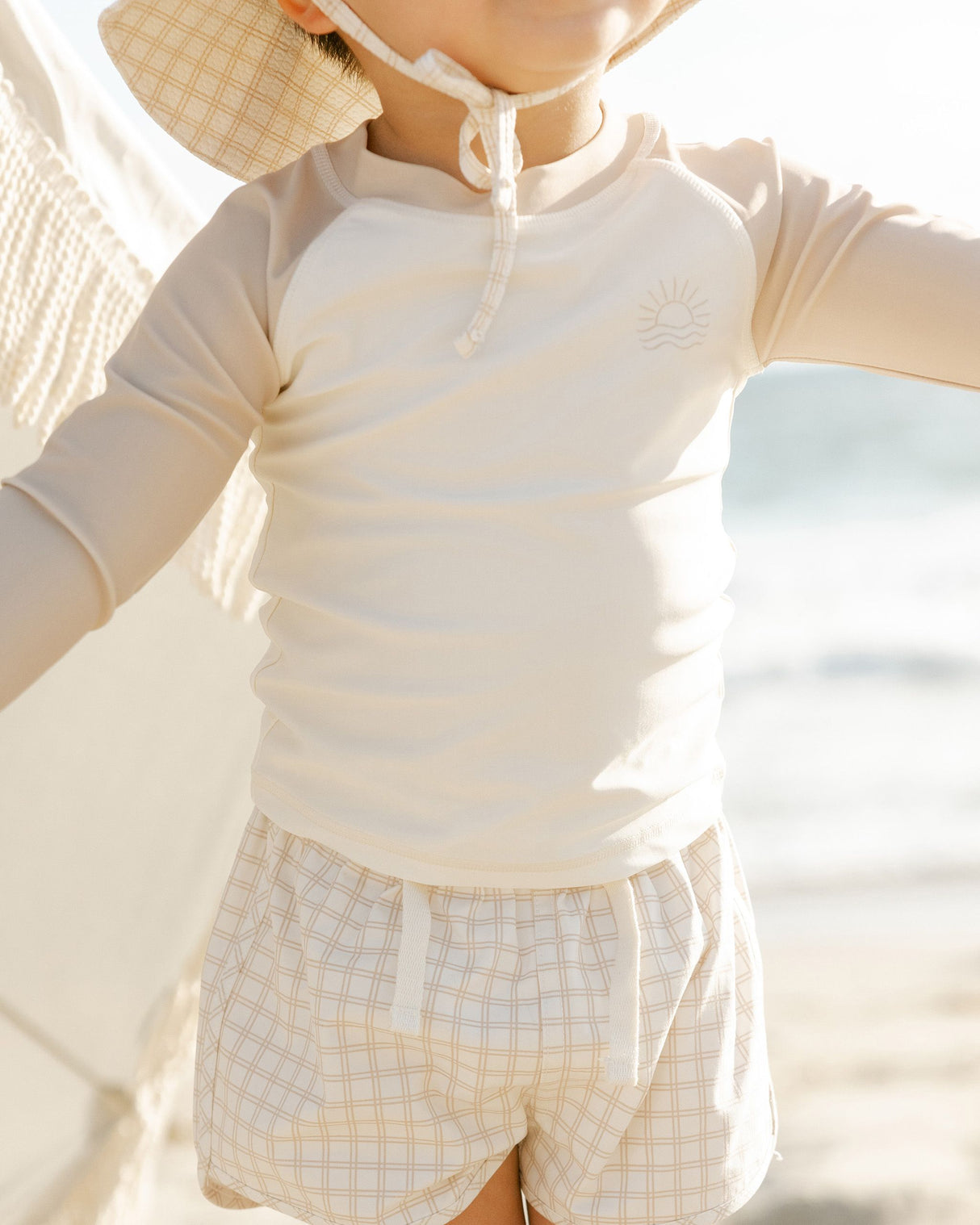 Boys Swim Short || Oat Check by Quincy Mae