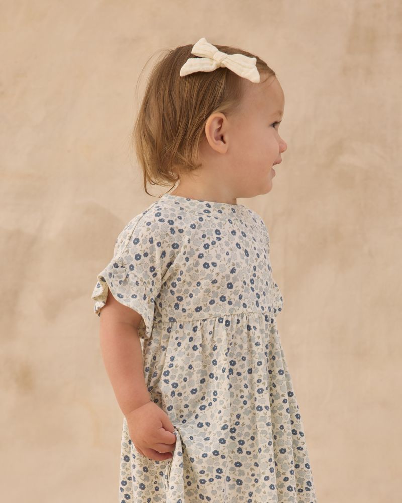 Babydoll Dress || Blue Ditsy by Rylee + Cru