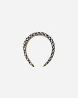 Padded Headband || Black Check by Rylee + Cru