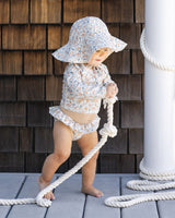 Floppy Swim Hat || Flower Field by Rylee + Cru