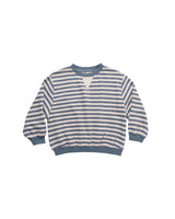 Oversized Crew || Marine Stripe by Rylee + Cru
