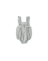 Maya Romper || Green Gingham by Rylee + Cru