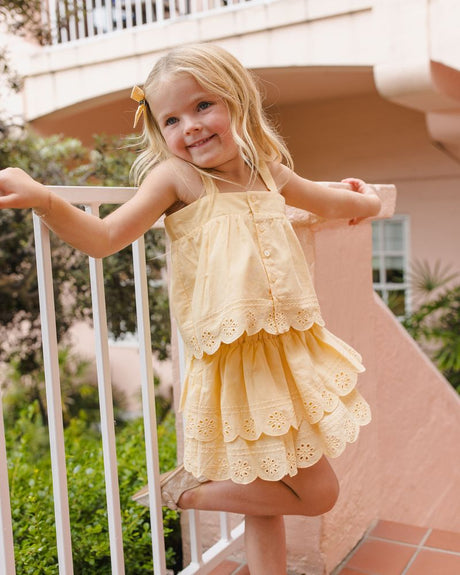 Swing Top || Lemon by Rylee + Cru