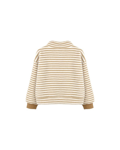 Snap Pullover || Toffee Stripe by Rylee + Cru