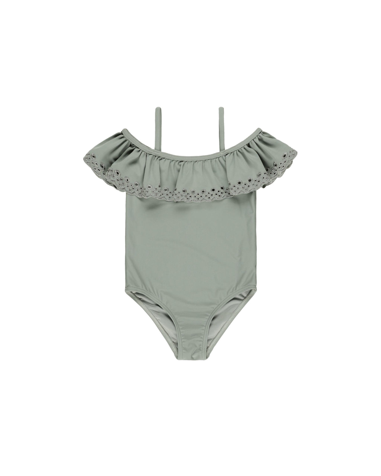 Off The Shoulder One-piece || Eucalyptus by Rylee + Cru