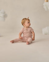 Ribbed Legging || Blush by Quincy Mae