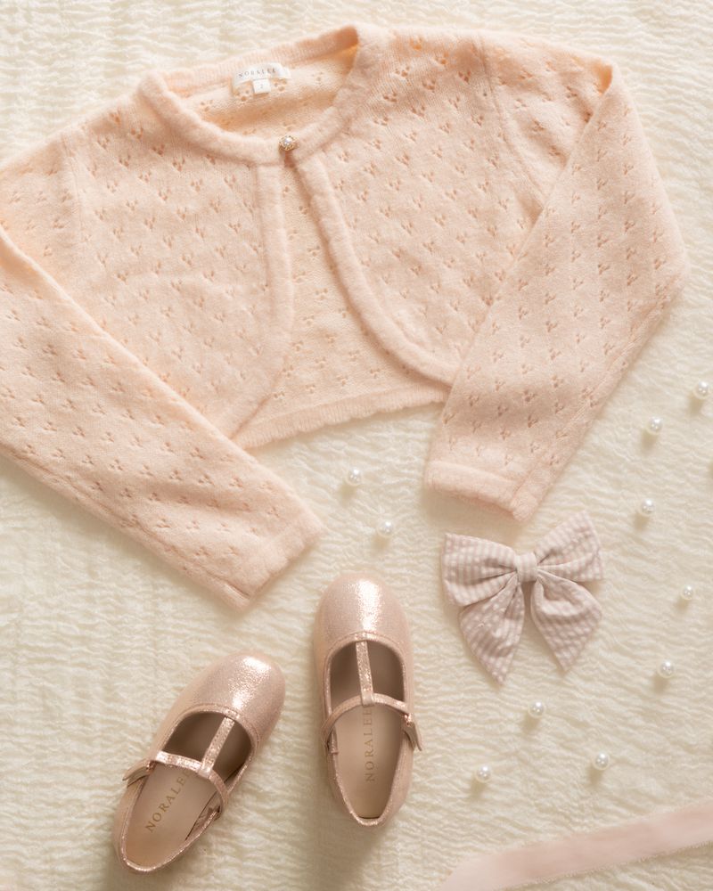 Bolero Sweater | Blush by Noralee