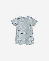 Shorty One-Piece || Sharks by Rylee + Cru