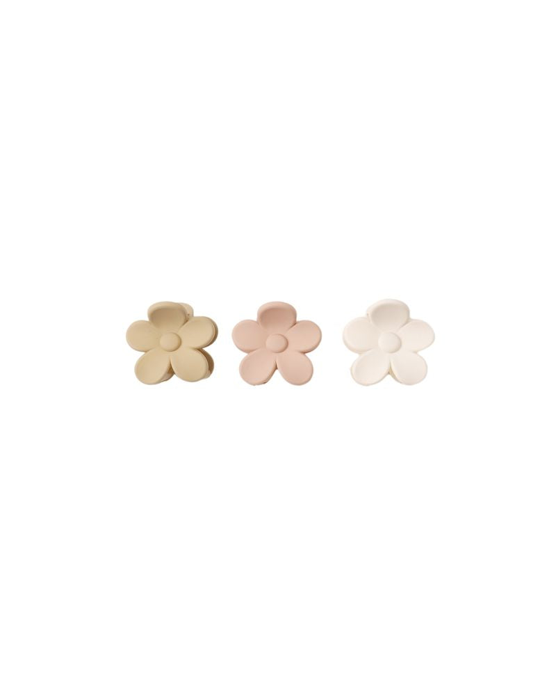Flower Clip Set || Butterscotch, Blush, Ivory by Rylee + Cru