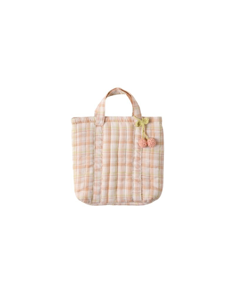 Quilted Bag || Summer Plaid by Rylee + Cru