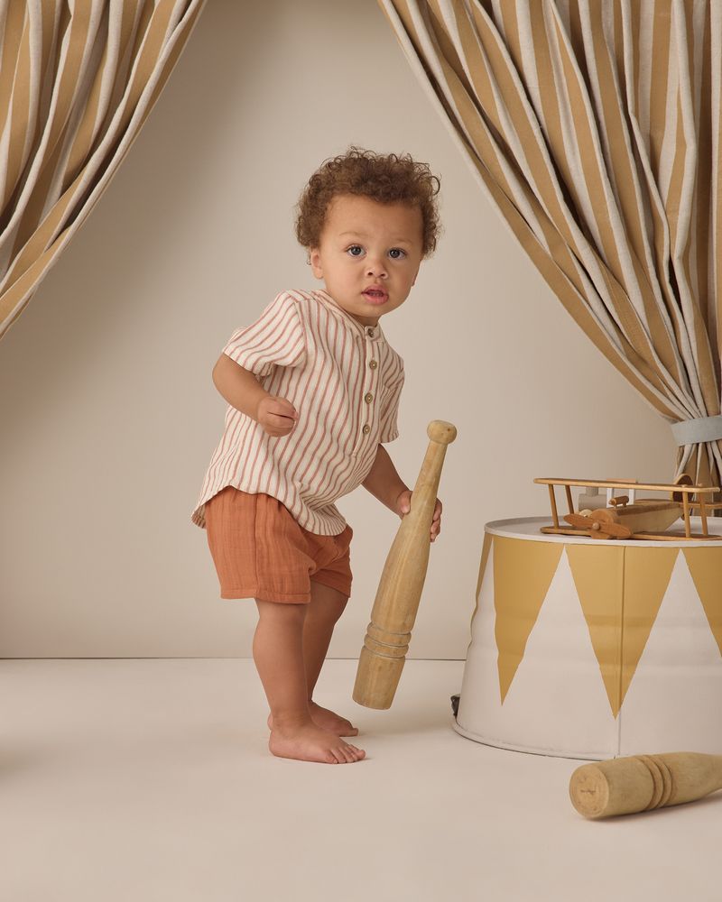 Woven Short || Poppy by Quincy Mae