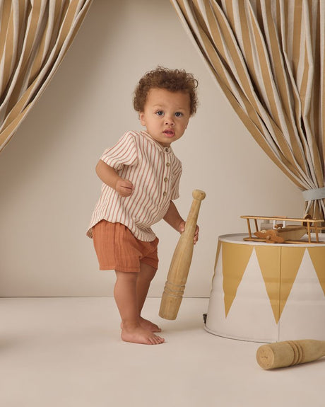 Woven Short || Poppy by Quincy Mae