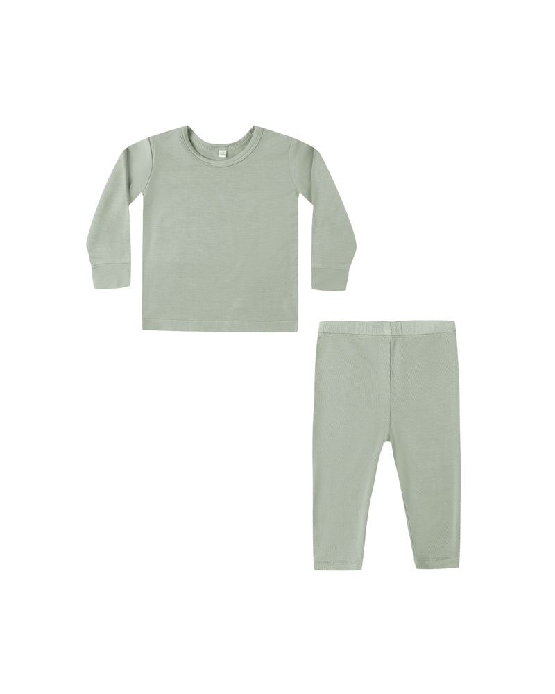 Bamboo Pajama Set || Fern by Quincy Mae