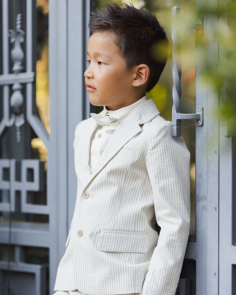 Sebastian Blazer | Sky Stripe by Noralee