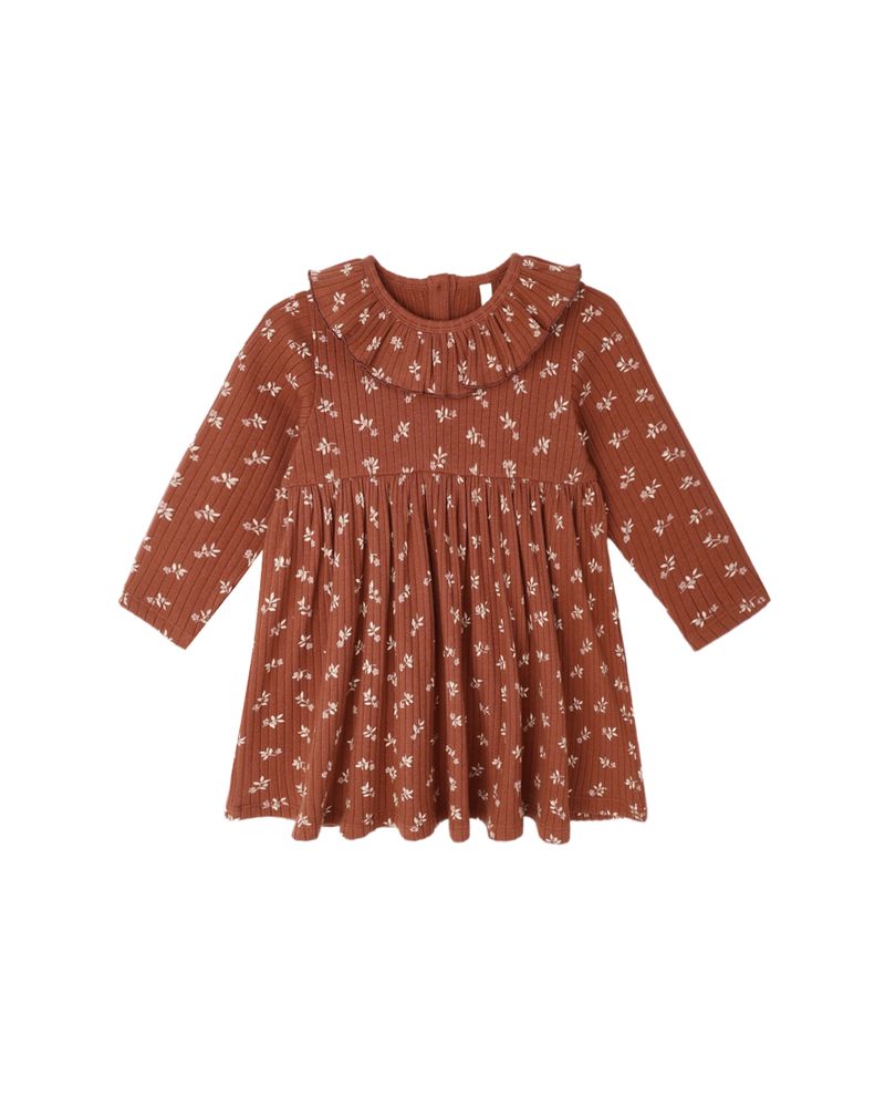 Ruffle Collar Dress || Ruby Ditsy by Rylee + Cru