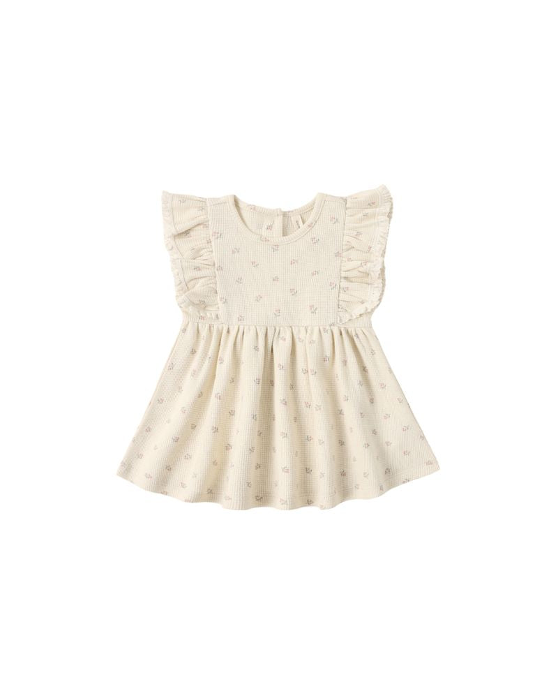 Daisy Dress || Mauve Ditsy by Quincy Mae