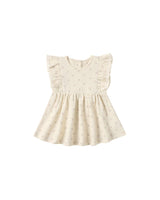 Daisy Dress || Mauve Ditsy by Quincy Mae