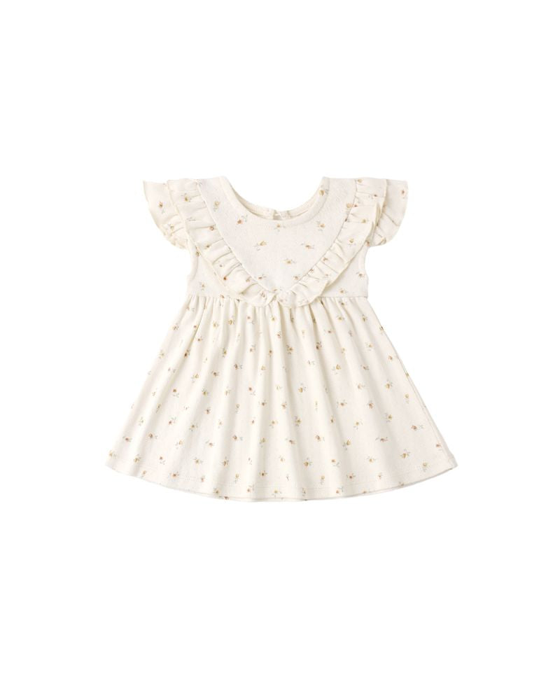 Sleeveless Ruffle V Dress || Petit Fleur by Quincy Mae