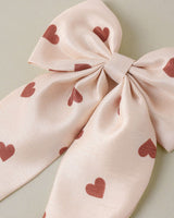 Everly Bow | Red Hearts by Noralee