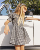 Louise Dress || Black Check by Rylee + Cru