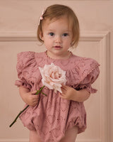 Eva Romper | Lipstick by Noralee