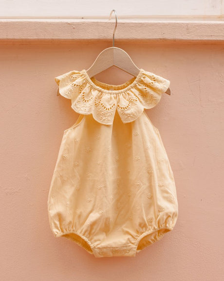 Myla Romper || Lemon by Rylee + Cru