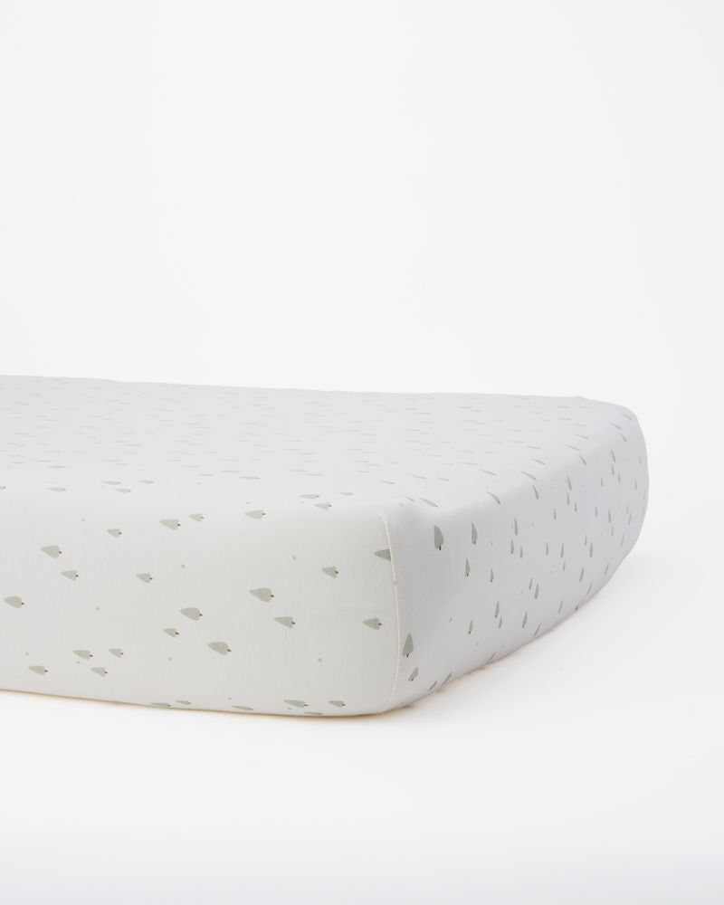 Bamboo Crib Sheet || Trees by Quincy Mae