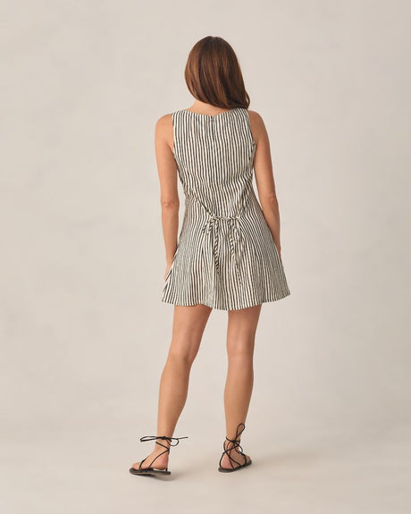 Women's Indi Mini Dress | Wavy Stripe by Rylee + Cru