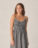 Women's Chrissy Dress | Black Check by Rylee + Cru