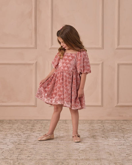 Nina Dress | Lipstick Hearts by Noralee