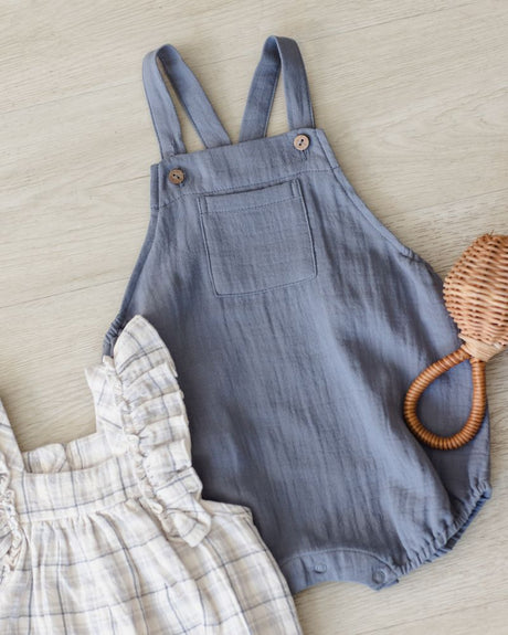 Hayes Romper || Ocean by Quincy Mae