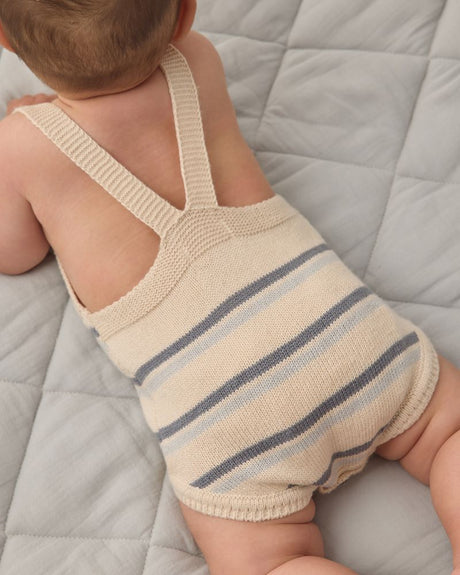 Tatum Romper || Ocean Stripe by Quincy Mae