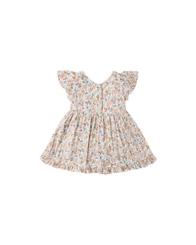 Lila Romper || Flower Field by Rylee + Cru