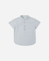 Mason Shirt || Heathered Light Blue by Rylee + Cru