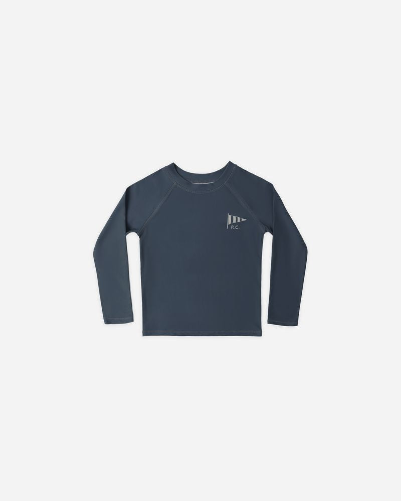 Long Sleeve Rashguard || Navy by Rylee + Cru