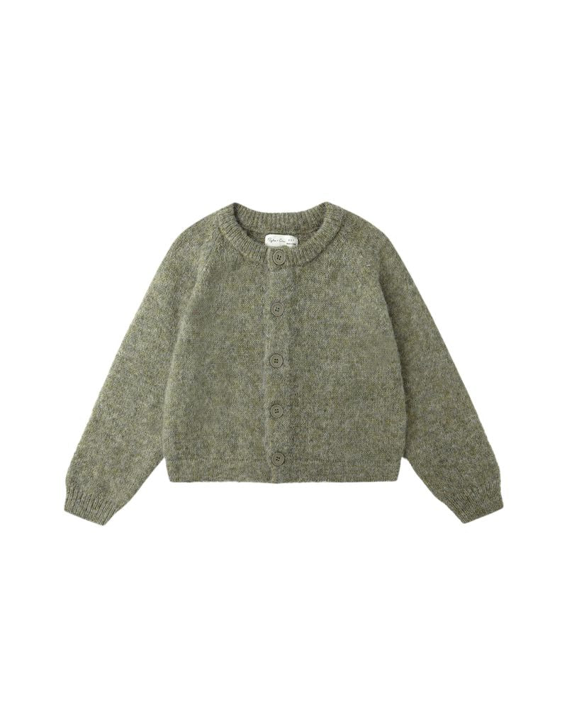 Fuzzy Cardigan || Evergreen by Rylee + Cru