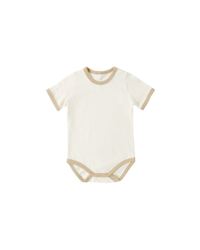 Ringer Bodysuit || Butterscotch by Rylee + Cru