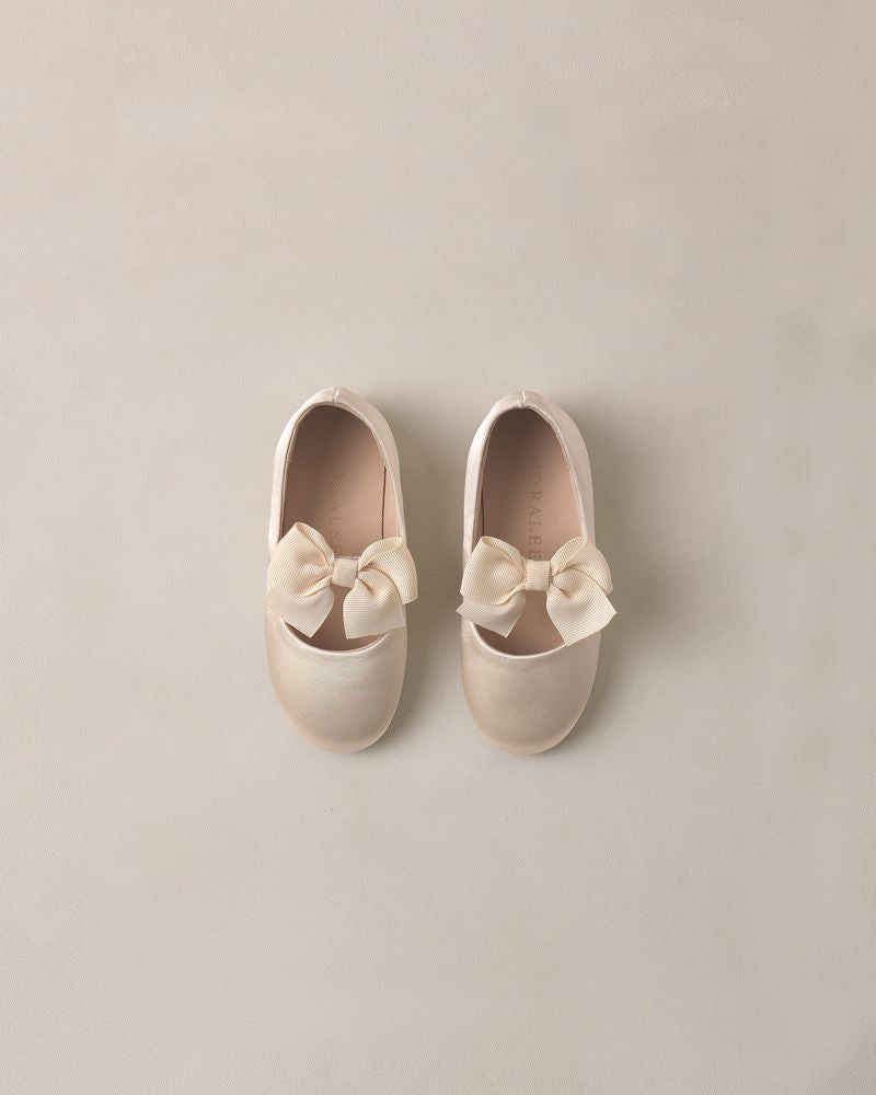 Bow Ballet Flats | Pearl by Noralee