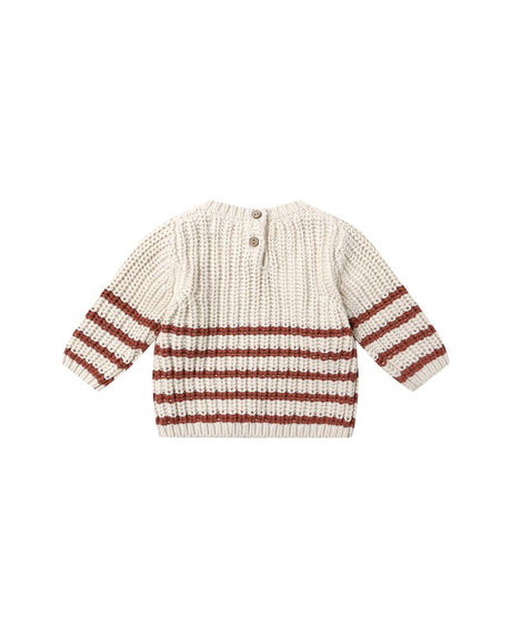 Rex Sweater || Cranberry by Quincy Mae