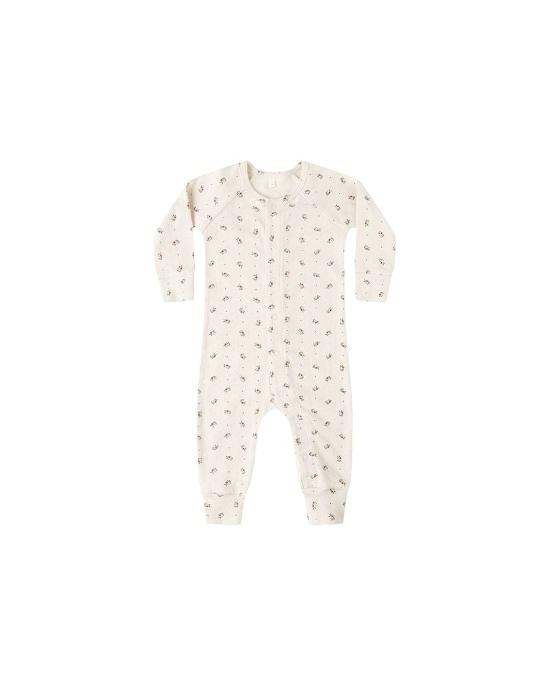 Pointelle Long John || Holly Berry by Quincy Mae