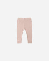 Ribbed Legging || Blush by Quincy Mae