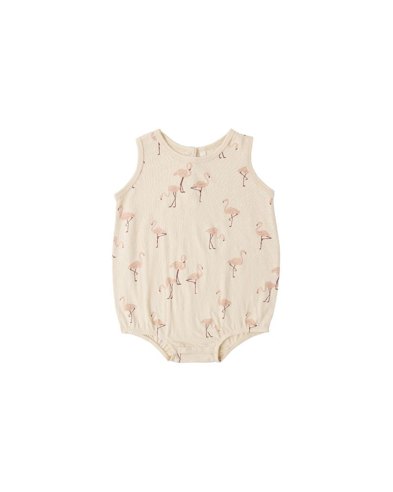 Bubble Onesie || Flamingo by Rylee + Cru