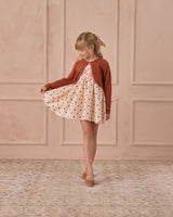 Cindy Dress | Red Hearts by Noralee