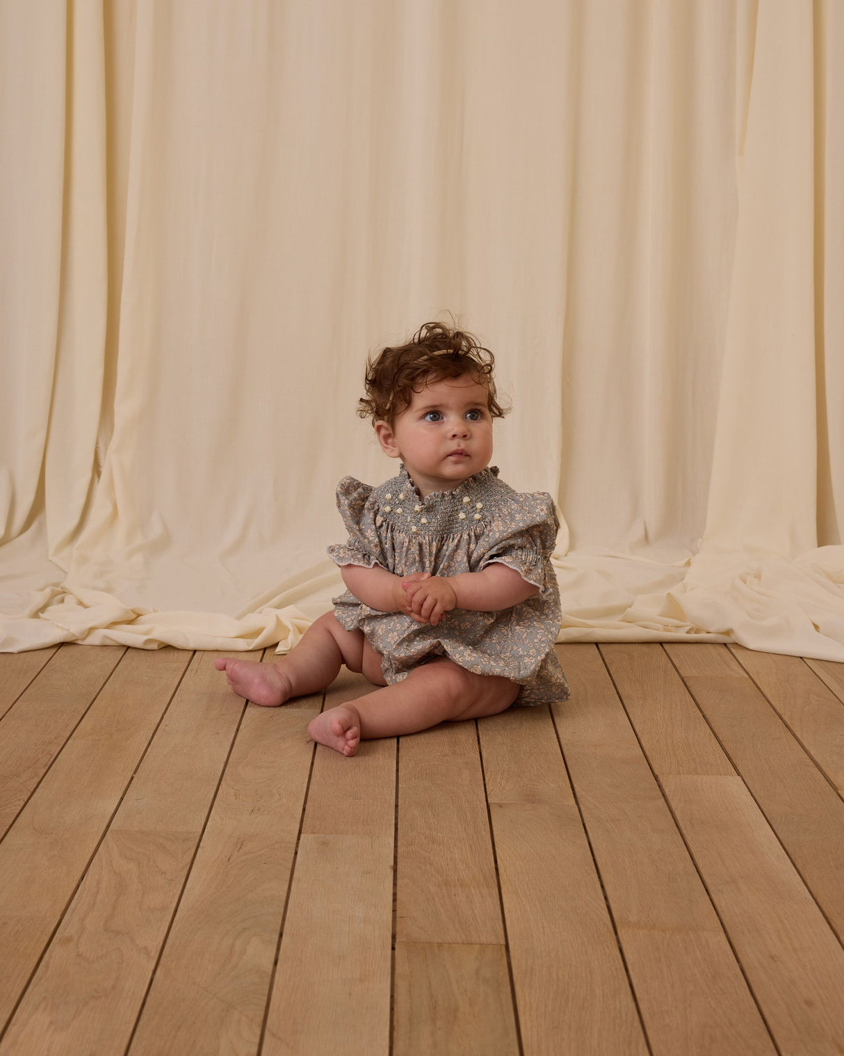 Maddie Romper || Wildflower by Noralee