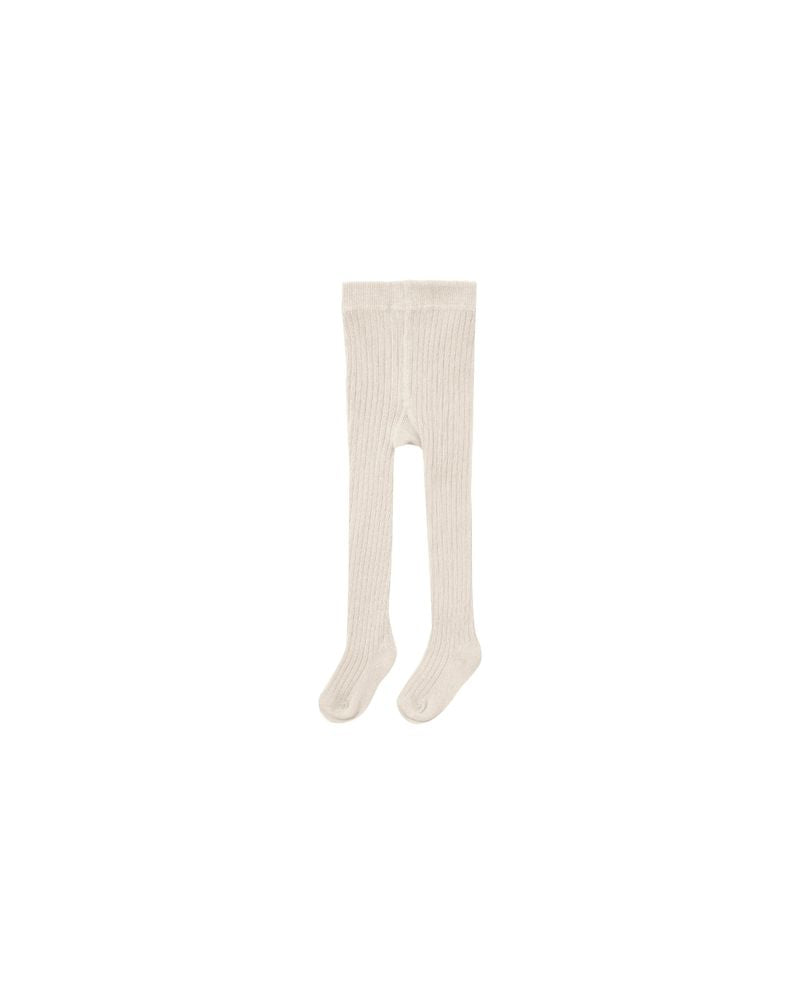 Ribbed Tights | Natural by Rylee + Cru