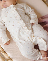 Ruffle Jumpsuit || Petit Fleur by Quincy Mae