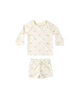 Finn Rashguard + Short Set || Dino by Quincy Mae
